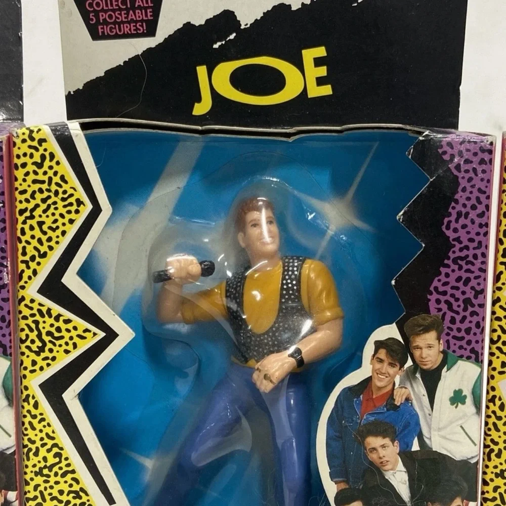 ⭐ 1990 NEW KIDS ON THE BLOCK — COMPLETE SET OF 5 — SEALED! ⭐